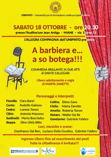 A BARBIERA E...A SO BOTEGA!!! A BARBIERA E...A SO BOTEGA!!!