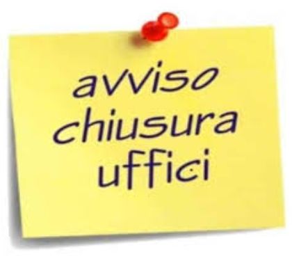 AVVISO CHIUSURA UFFICI COMUNALI 04.11.2024