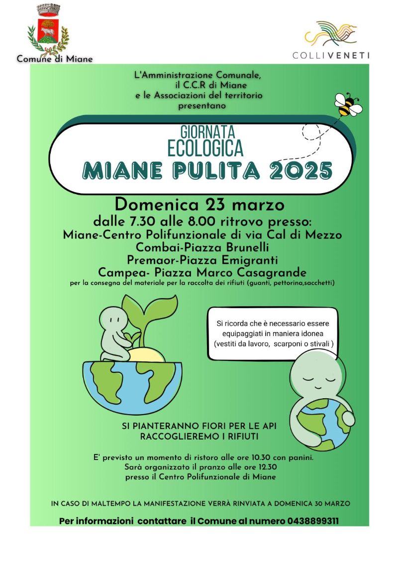 Gironata ecologica Miane Pulita 2025