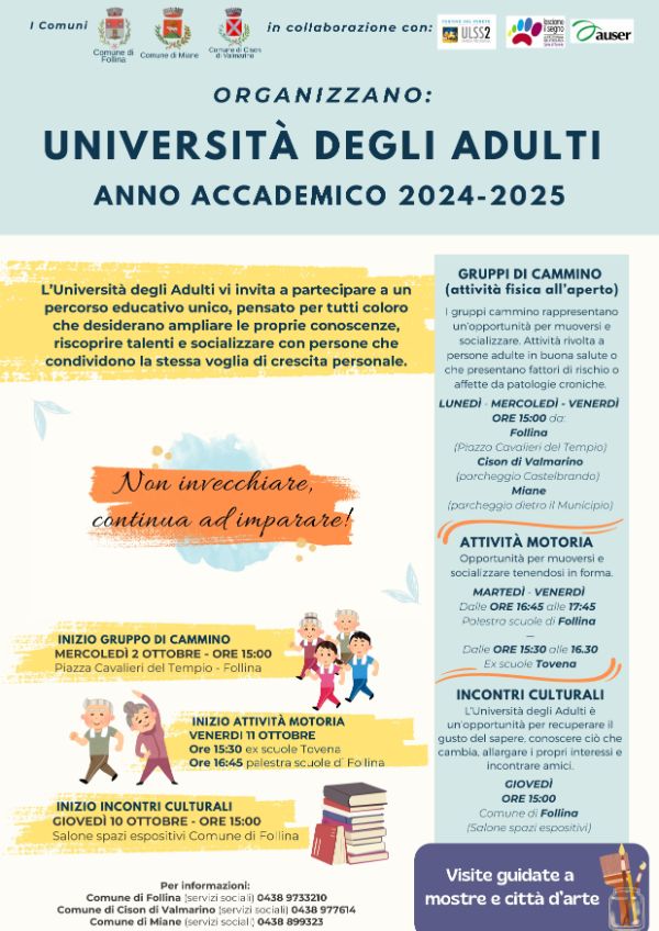 UNIVERSITÀ DEGLI ADULTI